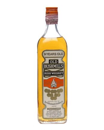 Old Bushmills 9 Year Old Bottled 1970's