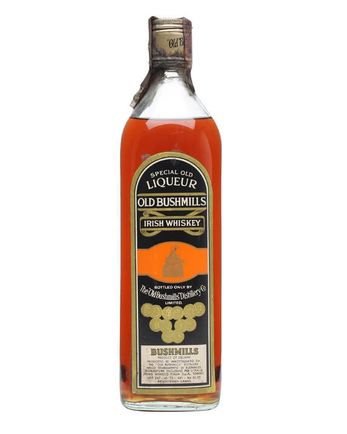 Old Bushmills Black Label Bottled 1980s