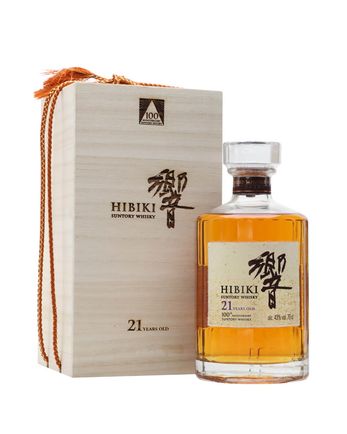 Hibiki 21 Year Old Mizunara 100th Anniversary