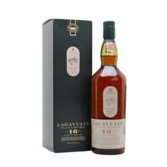 Lagavulin 16 Year Old / Bottled 1980s / White Horse / Litre