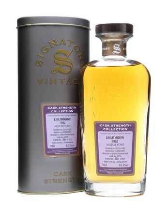 Linlithgow 1982 26 Year Old Wine Treated Butt Signatory