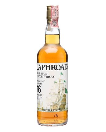 Laphroaig 1970 16 Year Old Sestante Ship Label