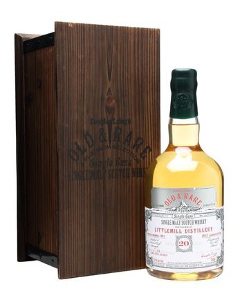 Littlemill 1991 20 Year Old Old Rare Douglas Laing Platinum Selection