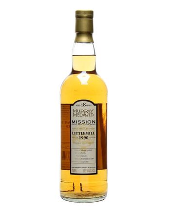 Littlemill 1990 18 Year Old Bourbon Cask Murray McDavid Mission