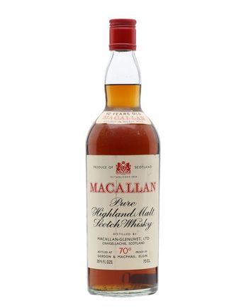 Macallan 10 Year Old Bottled 1970s Gordon Macphail 75cl