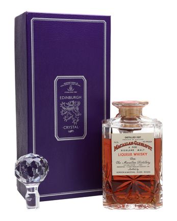 Macallan Glenlivet 1937 Sherry Cask Bottled 1970s G M Gordon & Macphail
