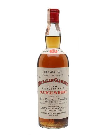 Macallan Glenlivet 1939 30 Year Old Sherrywood G M Gordon & Macphail