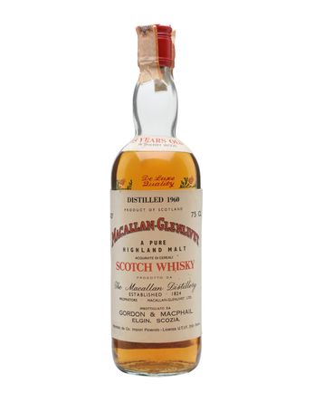 Macallan Glenlivet 1960 15 Year Old Sherrywood Gordon & Macphail