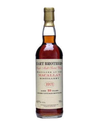 Macallan 1971 23 Year Old Sherry Cask Hart Brothers