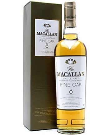 Macallan Fine Oak 8 Year Old