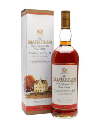 Macallan 10 Year Old Cask Strength