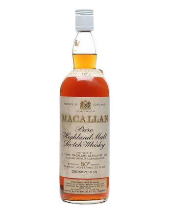 Macallan 1951 Vintage Label