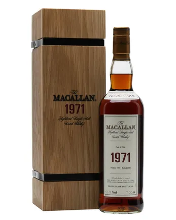 Macallan 1971 30 Year Old Fine Rare #7556