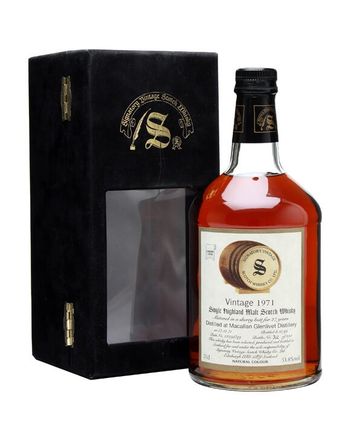 Macallan Glenlivet 1971 27 Year Old Sherry Cask Signatory