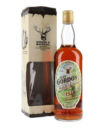 Glen Gordon 15 Year Old Bottled 1980s Gordon & Macphail