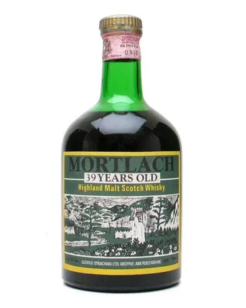 Mortlach 39 Year Old Bottled 1970s George Strachan Ltd