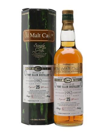 Port Ellen 1982 25 Year Old Sherry Butt # 3400 Douglas Laing Old Malt Cask