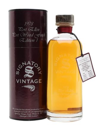 Port Ellen 1978 Edition 1 Port Wood Signatory
