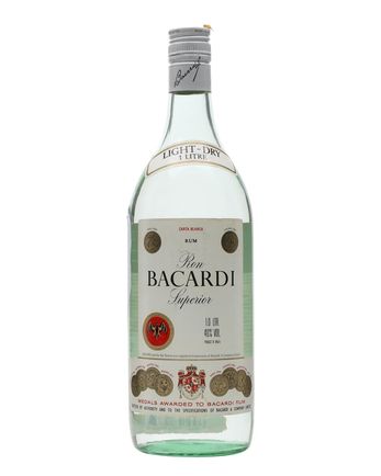 Bacardi Superior Rum Brazil Bottled 1980s