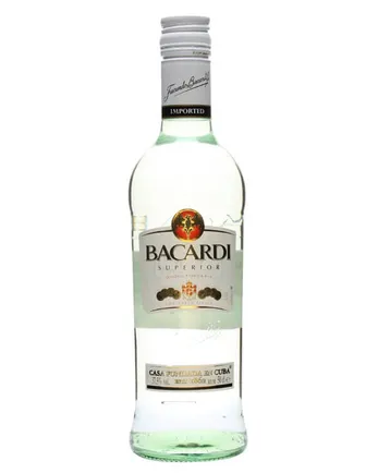 Bacardi Superior Rum Half Litre