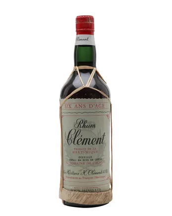 Clement 6 Year Old Rhum Bottled 1960s