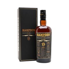 Hampden Estate 15 Year Old Rum Single Traditional Pot Still Rum