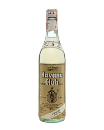 Havana Club Light Dry Bottled 1980s