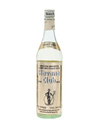 Havana Club Rum 3 Year Old Light Dry Bottled 1970s