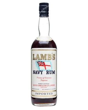 Lamb's Navy Rum Bottled 1960s