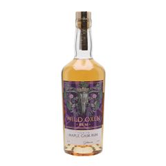 Wild Oxen Maple Cask Aged Rum Single Traditional Column Still Rum