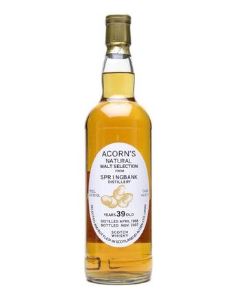 Springbank 1968 39 Year Old Acorn's