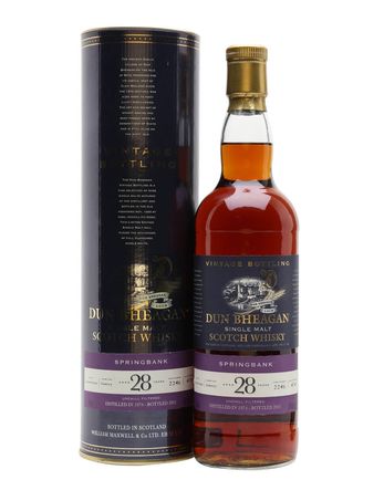 Springbank 1974 28 Year Old Dun Bheagan
