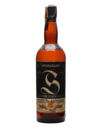 Springbank 5 Year Old Bottled 1960s