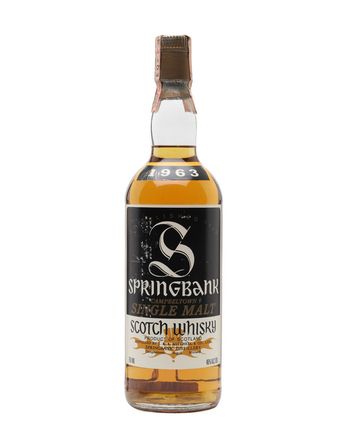 Springbank 1963 Black Label