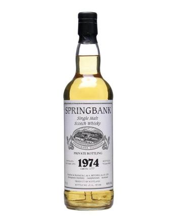Springbank 1974 29 Year Old cask #1777