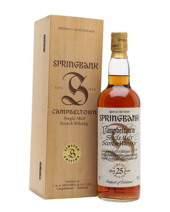 Springbank 25 Year Old Millennium Edition