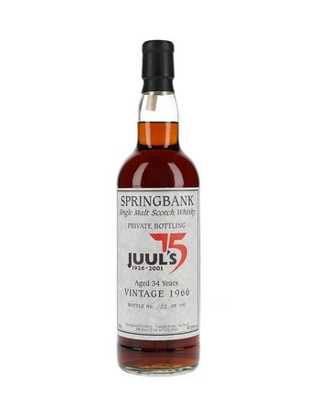 Springbank Juul's 75 34 Year Old
