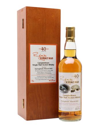 Springbank 1968 40 Year Old Regis Whisky Mad