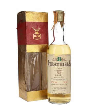 Strathisla 8 Year Old Bottled 1980s Gordon & Macphail