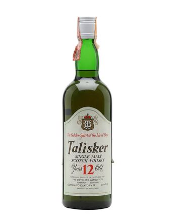 Talisker 12 Year Old Bottled 1970's