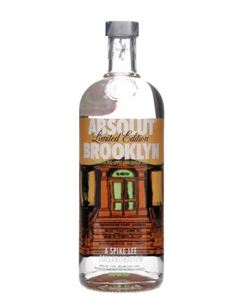 Absolut Brooklyn Vodka Apple Ginger Spike Lee