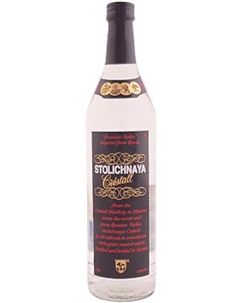 Stolichnaya Cristall Black Vodka
