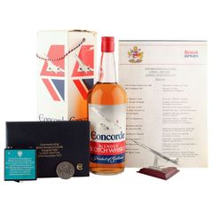 Concorde Blended Whisky, Inaugural Transatlantic Flight Bottle