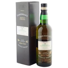 Inchgower 1977 20 Year Old, Cadenhead's 1998 Bottling with Box