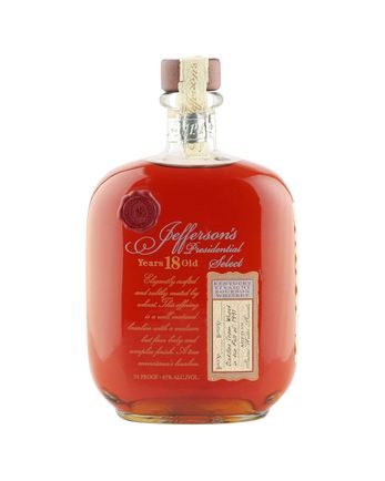 Jefferson's Presidential Select 1991 18 Year Old